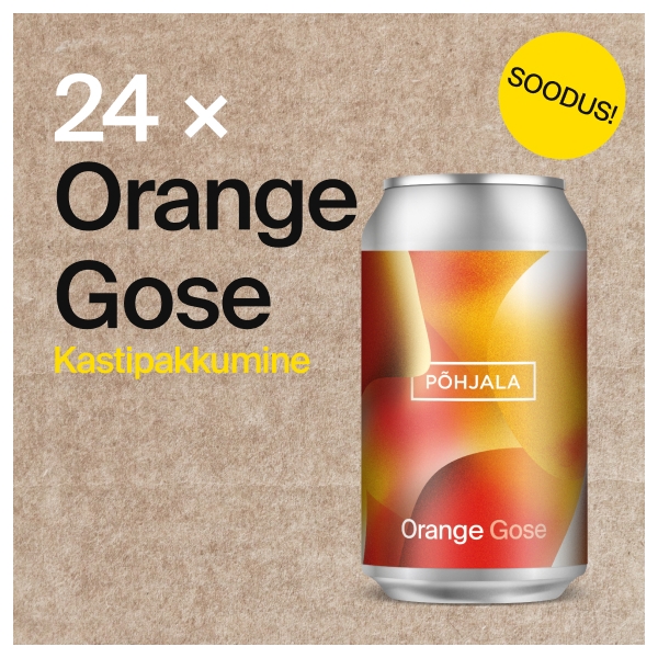 Põhjala Orange Gose 24x0.33L