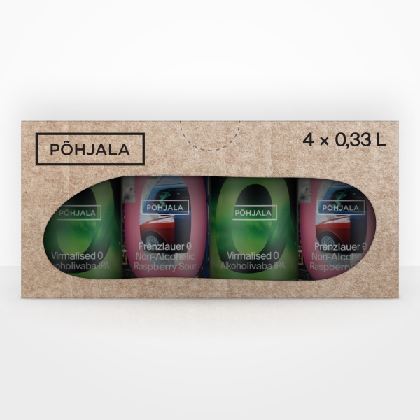 Gift pack NON-ALCO – 4x0.33l (cans)