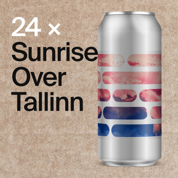 ERIPAKKUMINE Põhjala x Ārpus Brewing Co. Sunrise Over Tallinn – 0.44Lx24