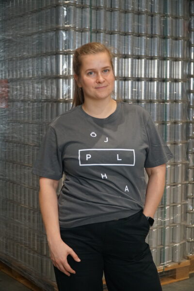 T-särk Pillutatud hall