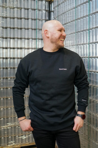 Sweatshirt Good beer black