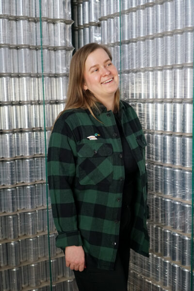 Flannel Green Duck